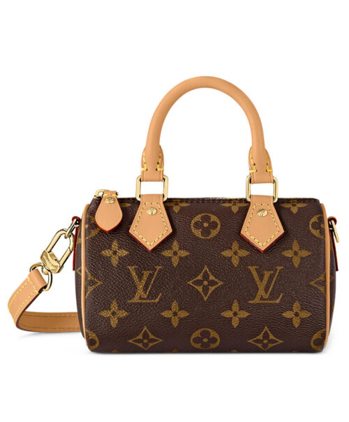 Louis Vuitton Nano speedy bag Brown